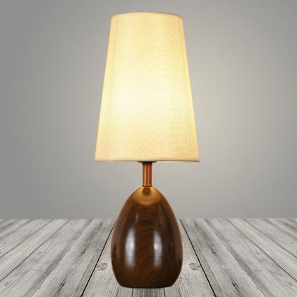 Настольная лампа A19151 кофейный/бежевый абажур h480 1х40W E27, DIY22